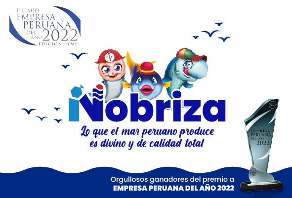 EMPRESA PERUANA AÑO 2022 PREMIO NOBRIZA PERU CONSERVAS DE PESCADO FILETE BONITO ATUN CABALLA CARNE _1-100 RICARDO FERNANDEZ ANDRADE